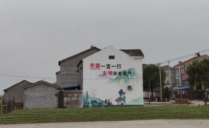 云龙新农村墙绘